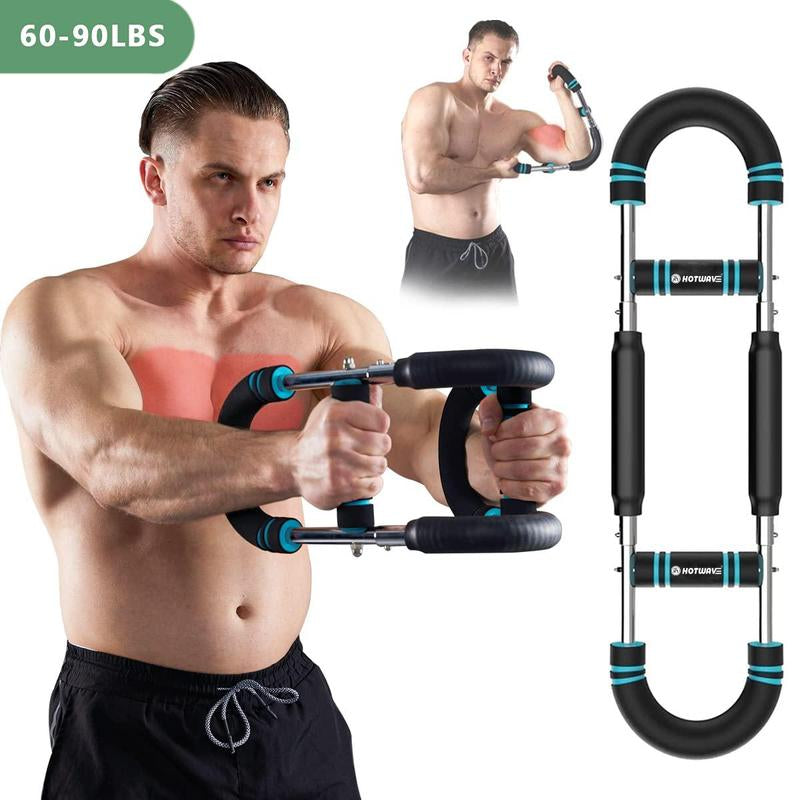HOTWAVE Arm Trainer, Adjustable Chest Workout Equipment, Arm Trainer for Men, Chest Trainer for Men, Shoulder Muscle Training, Portable Spring Resistance Home Fitness Equipment Tiktokshopblackfriday