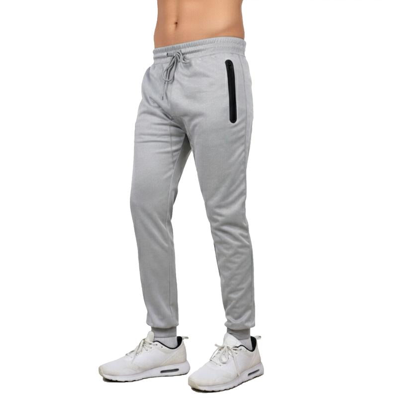 Men'S Multi Pack Performance Tech Joggers Sweatpants with Heat Seal Zipper Side Pockets